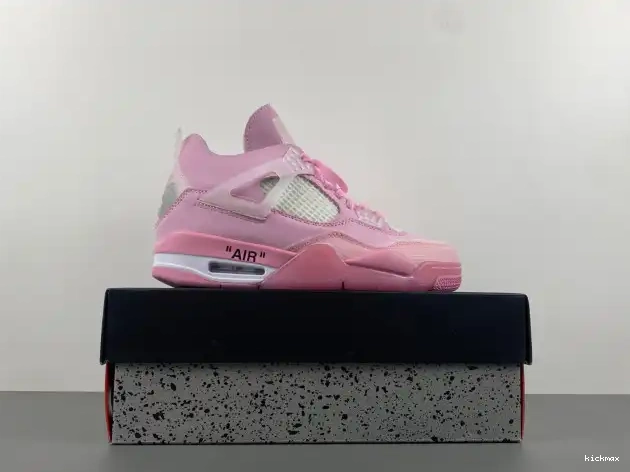 Cheap JORDAN OFF-WHITE X 4 PINK 0525